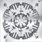 (B&W patterns from a cryoelectronic circuit)